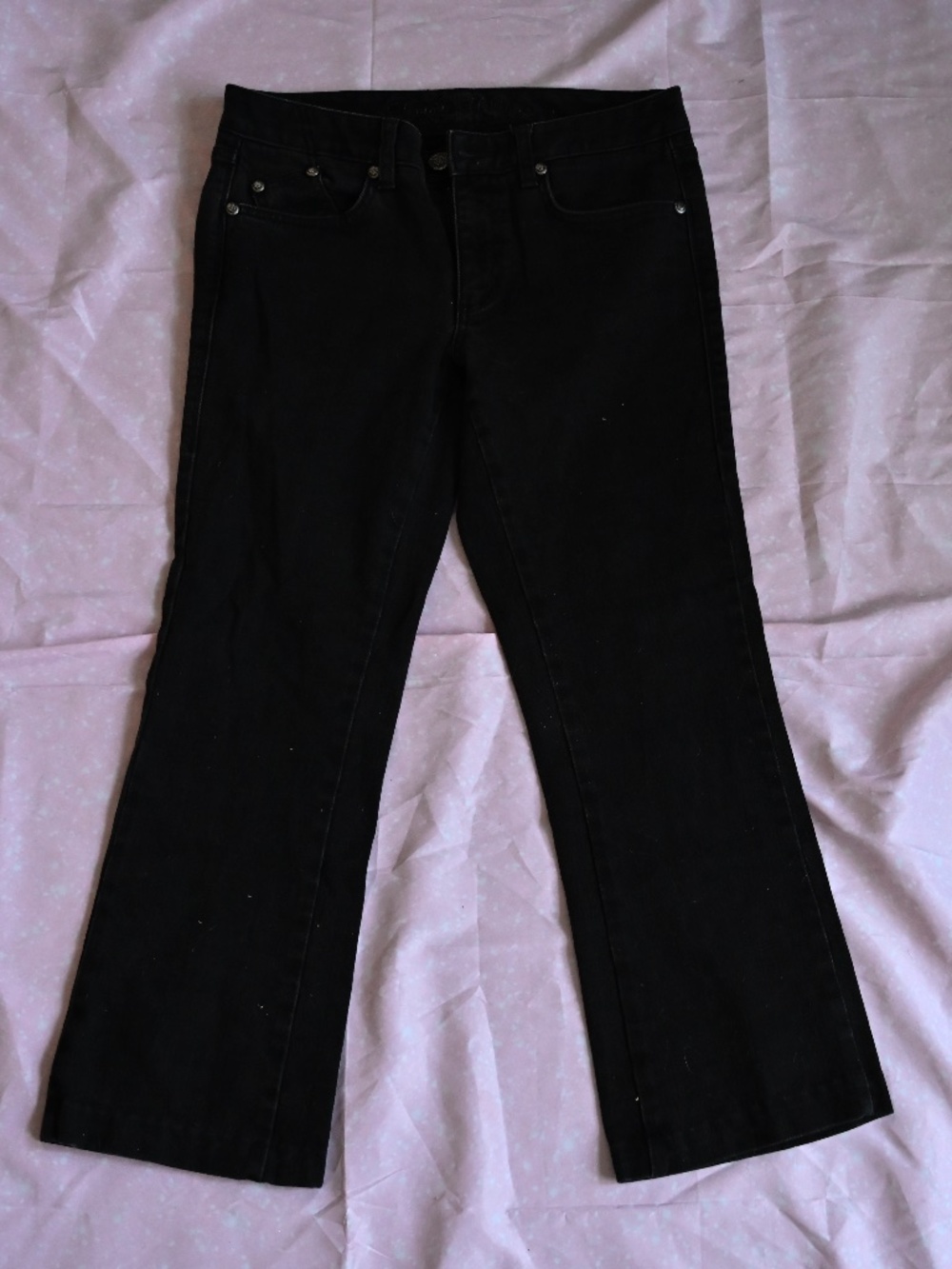 Vintage Tommy Hilfiger Hope Black Denim Bootcut Jeans – Est. Size 6